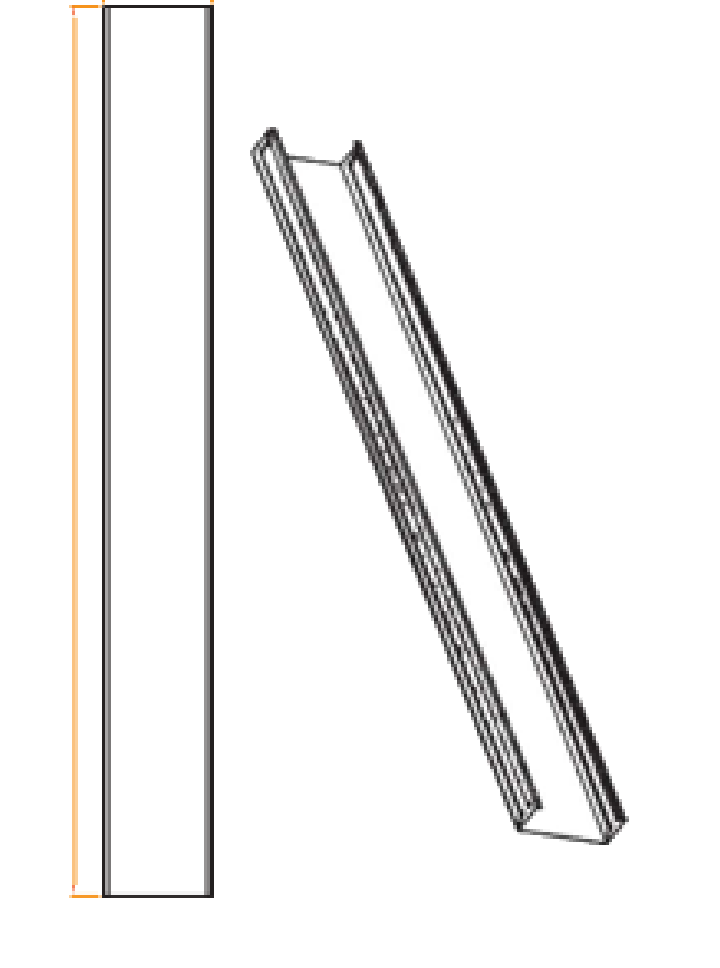 Electrocanal tipo ducto para bandeja portacable