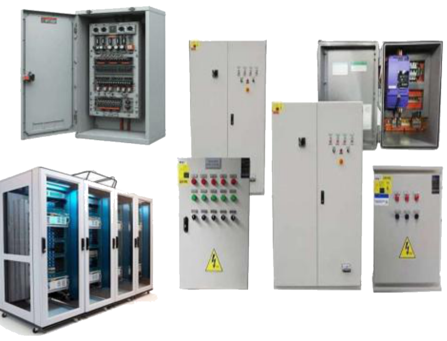 Tableros eléctricos metálicos: racks, autosoportados y modulares